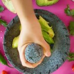 guacamole en molcajete tlali de la cosita chula