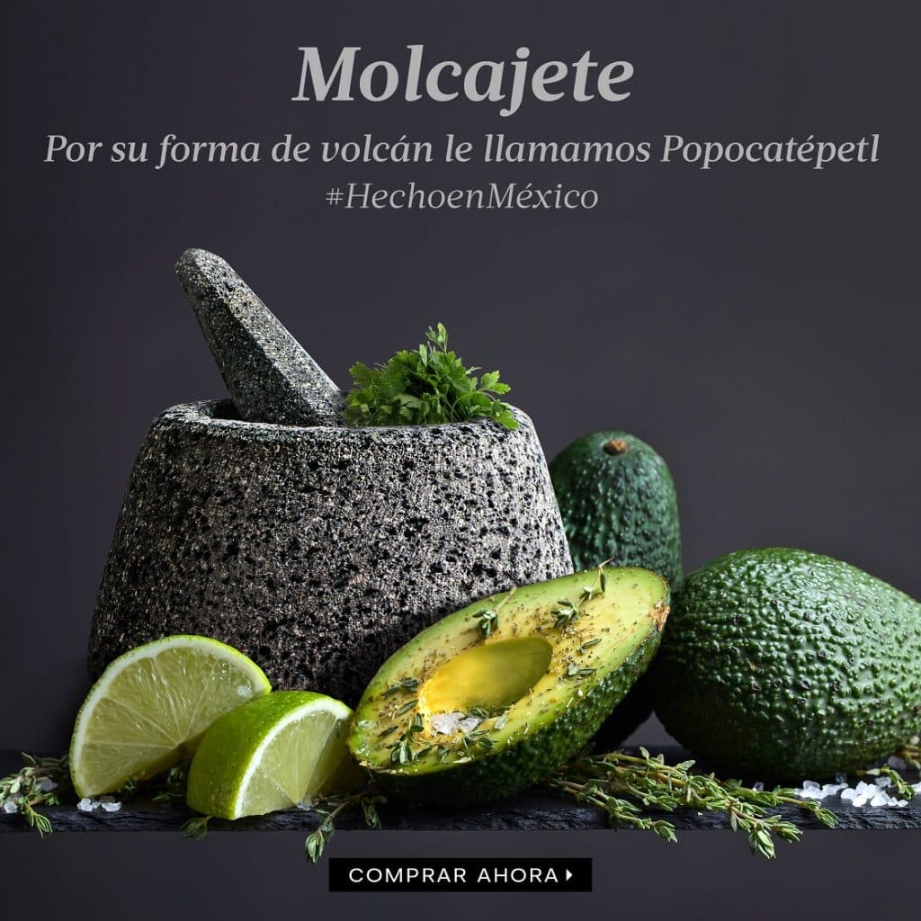 receta prepara guacamole en molcajete tlali